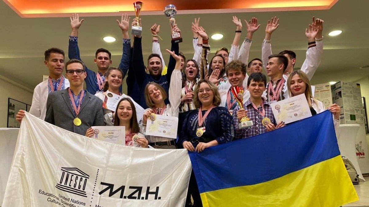 Украинские школьники получили 20 наград на выставке изобретений в Хорватии