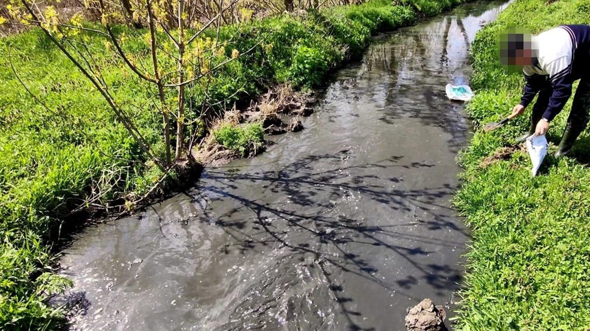 В Кировоградской области чиновники сбрасывали в реку Ингул очистные отходы