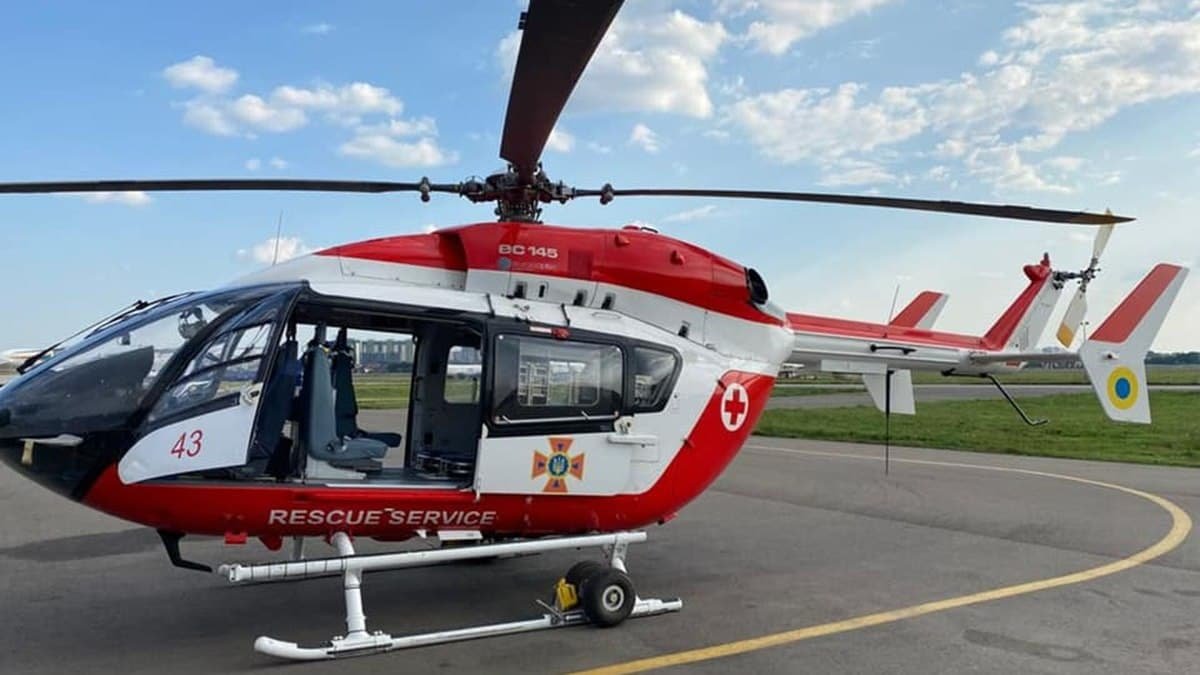В Украине на территории больниц появятся вертолётные площадки