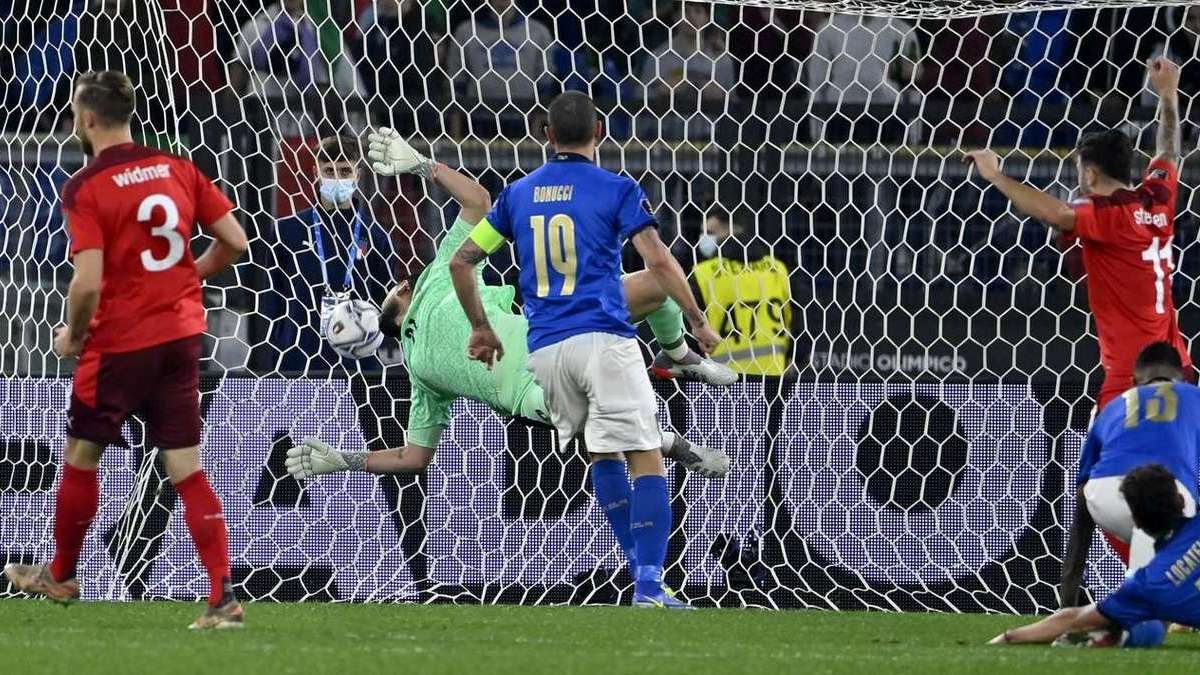 Италия и Швейцария разделили очки, а Англия разбила Албанию в отборочных матчах к чемпионату мира 2022