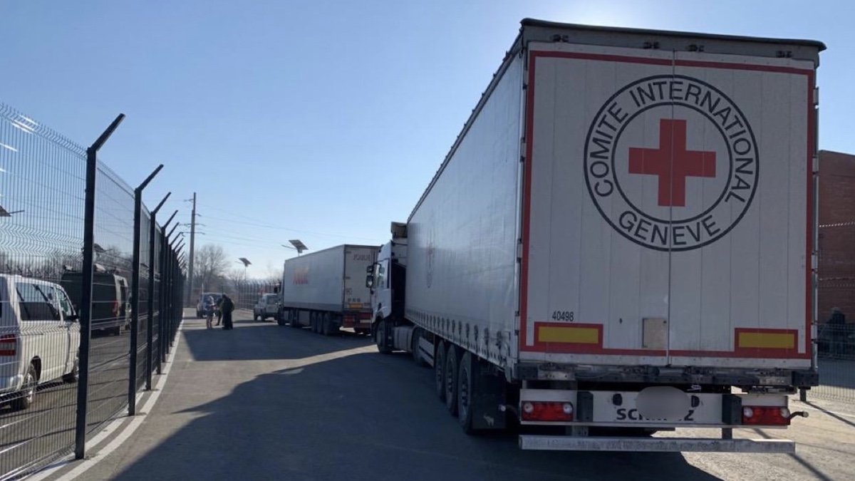 На оккупированный Донбасс отправили более 30 тонн гумпомощи от Красного Креста
