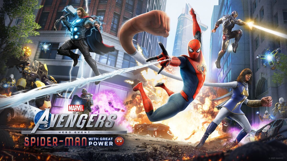 Вышел геймплейный ролик Marvel's Avengers, посвящённый Человеку-пауку