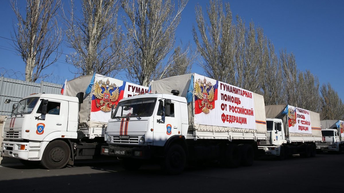 Україна висловила протест через відправку Росією на Донбас незаконних «гуманітарних конвоїв»