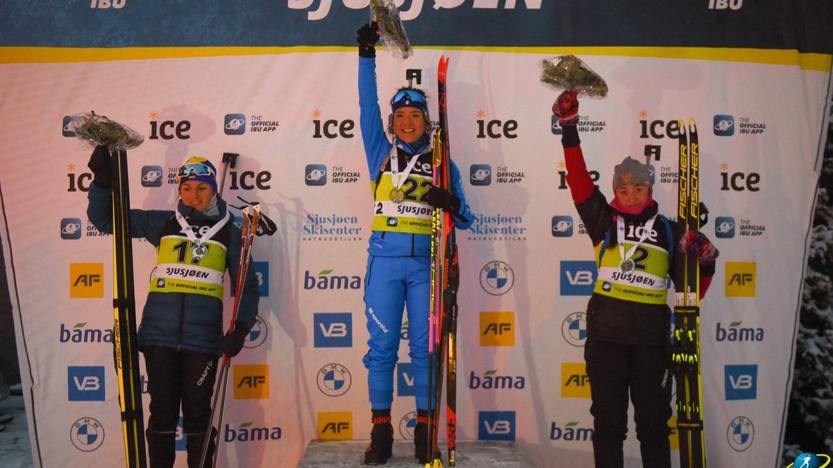 Українська біатлоністка Петренко здобула срібло на етапі кубку в Норвегії