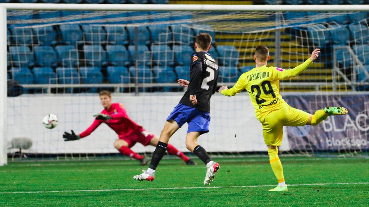 Українська Прем'єр-ліга: СК «Дніпро-1» зіграв із «Чорноморцем»
