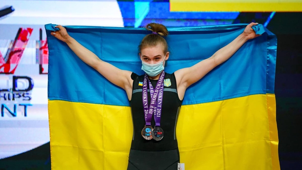 Українська спортсменка Самуляк здобула дві медалі на чемпіонаті світу з важкої атлетики