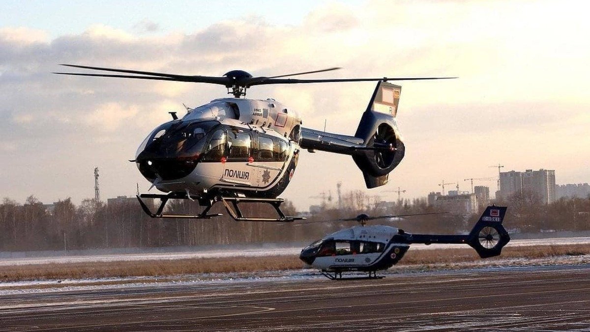 Україна отримала два французькі вертольоти для МВС