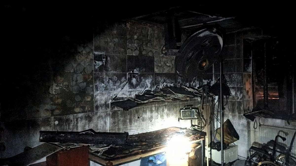 Взрыв в больнице Ивано-Франковской больнице случился из-за заупокойной свечи
