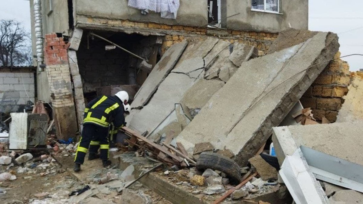 На Одещині через вибух газового балона зруйнувався будинок: загинув чоловік