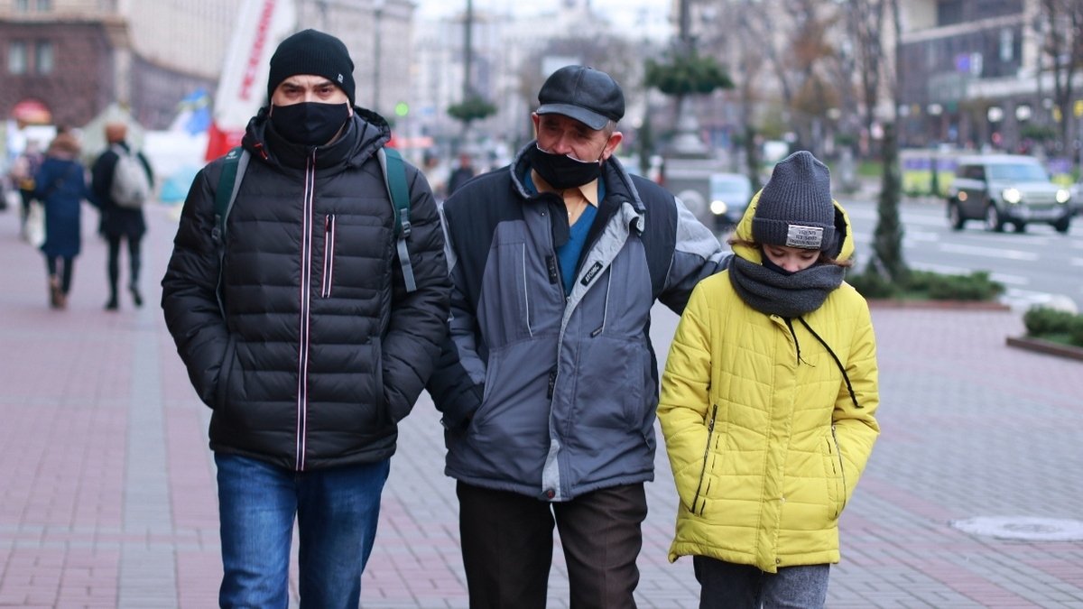 Первый понедельник января в Киеве стал самым тёплым за последние 142 года
