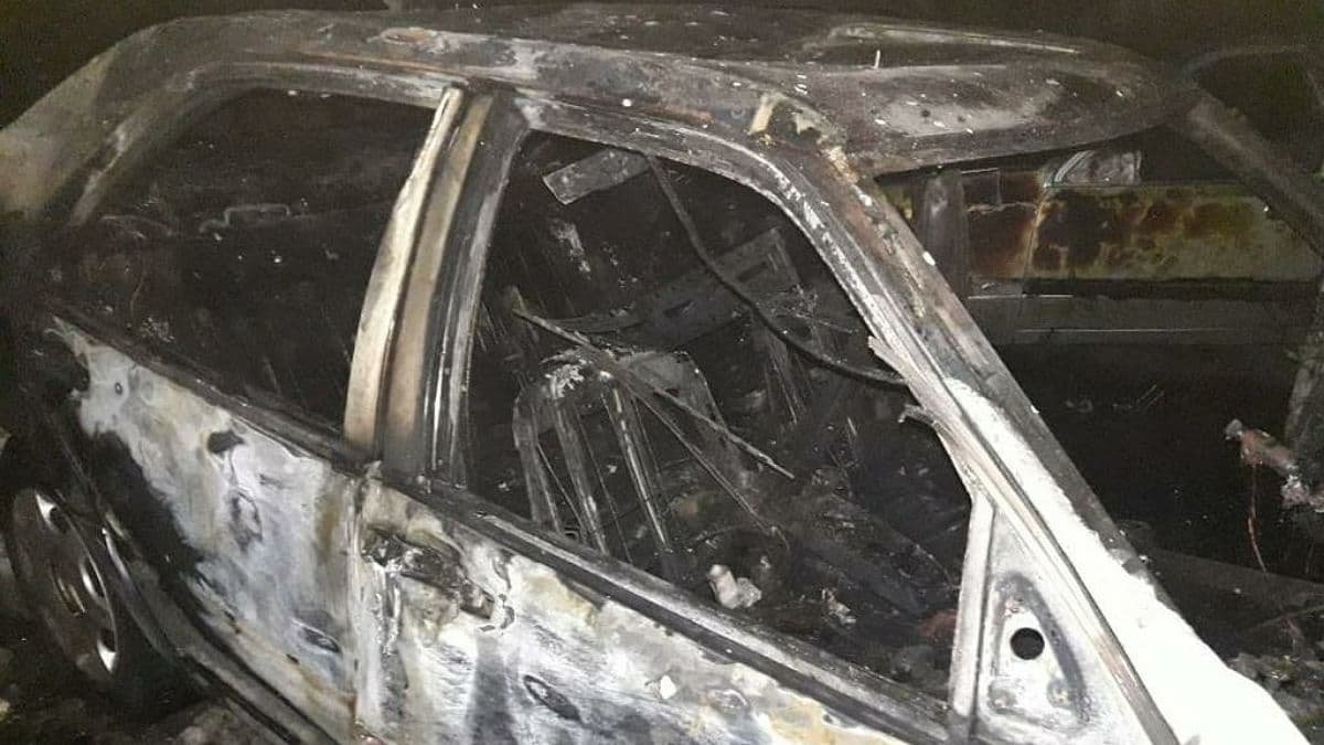В Киевской области ревнивый муж сжёг автомобили друзей своей жены
