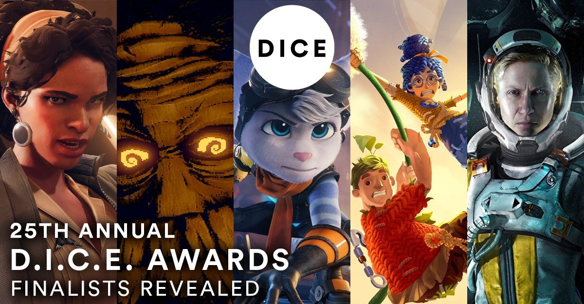 Академия интерактивных искусств и наук опубликовала полный список номинантов на премию D.I.C.E. Awards 2022