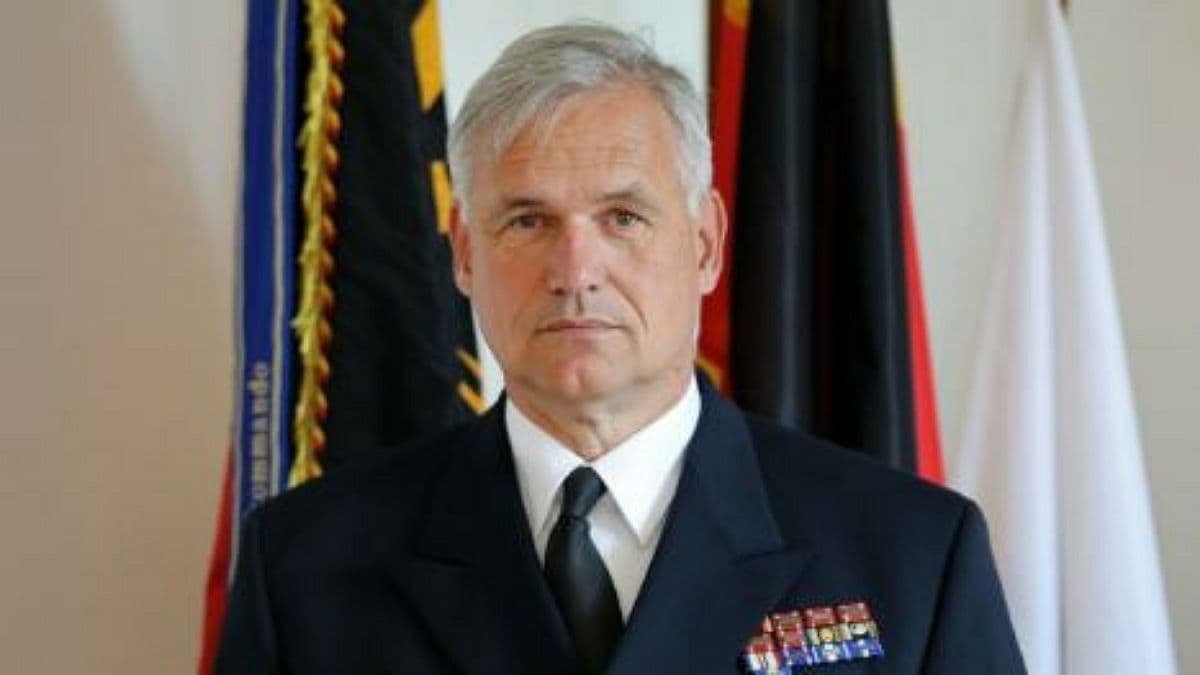 Глава ВМС Німеччини подав у відставку після скандальної заяви про Крим