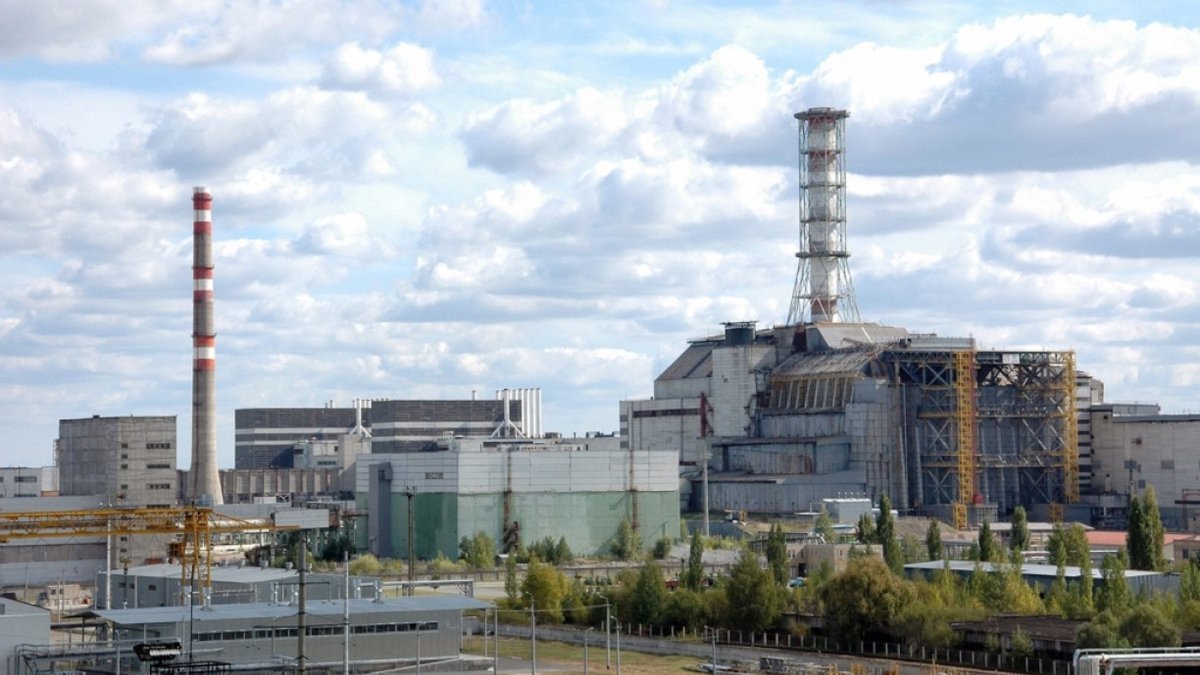 В Чернобыльской Зоне отчуждения начался масштабный лесной пожар