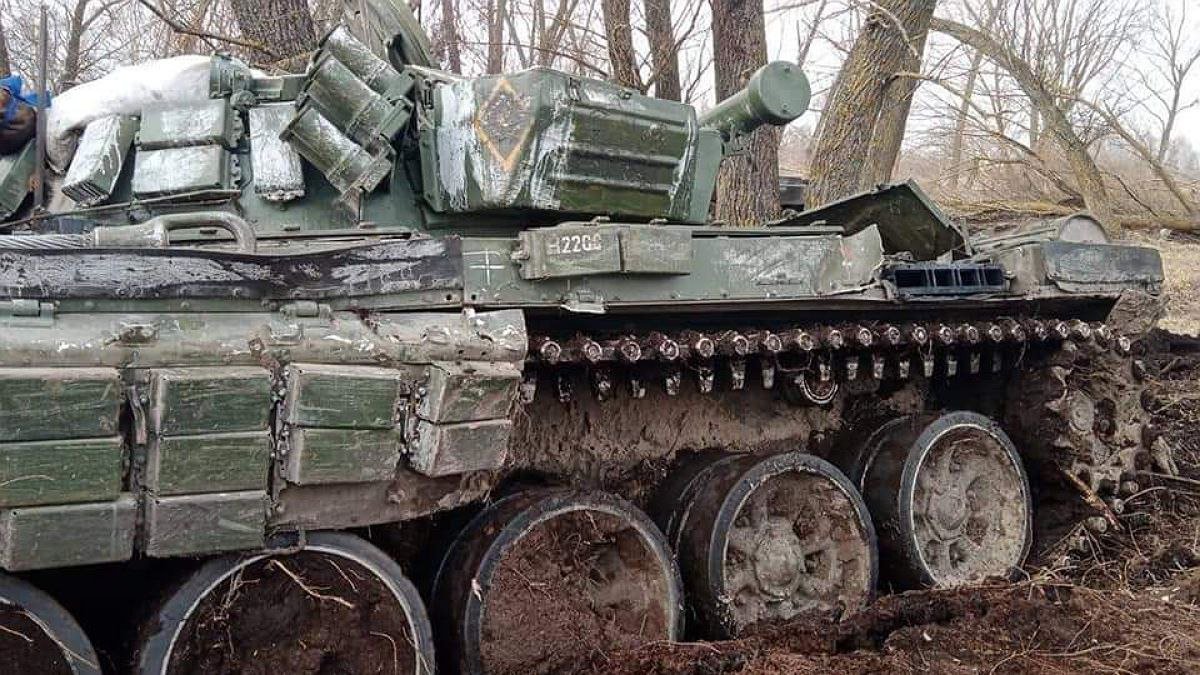 В Черниговской области ВСУ уничтожили танковое подразделение оккупантов