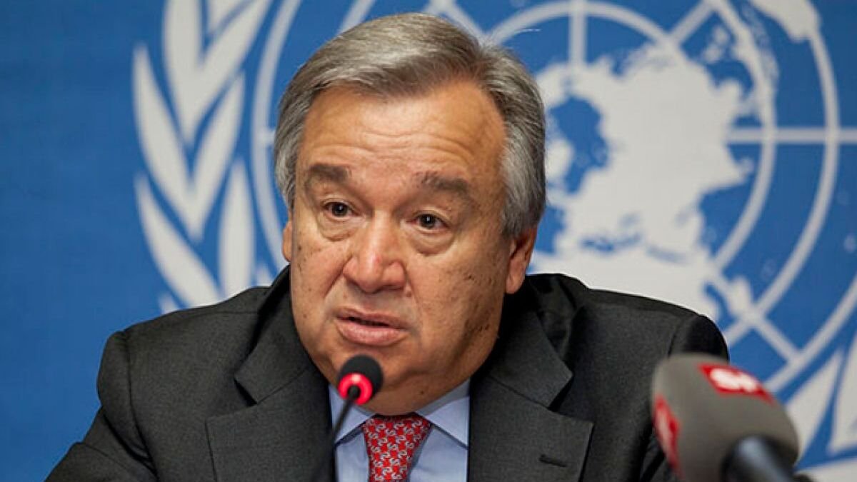 Генсек ООН призвал провести переговоры из-за ситуации в Украине, но при этом не упомянул россию