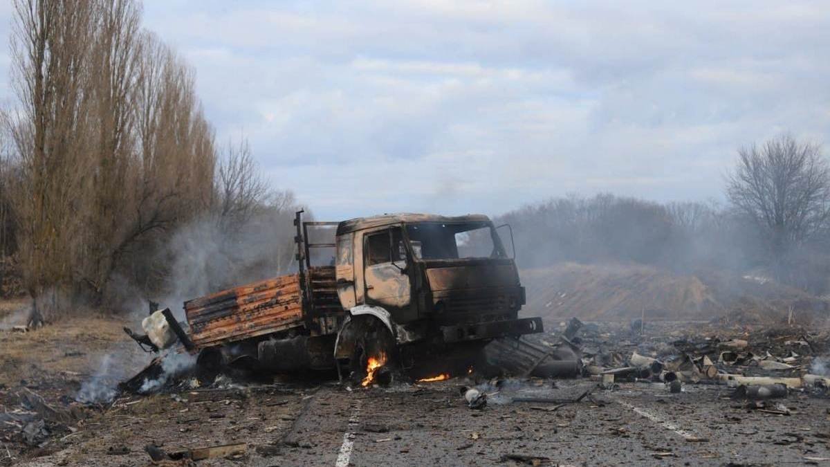 Українські військові знищили блокпост окупантів на трасі Лисичанськ-Бахмут
