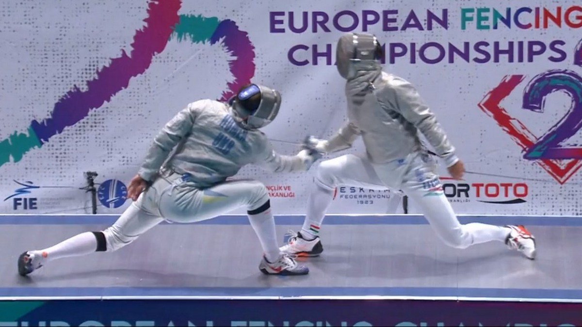 Українські шаблісти здобули срібні медалі чемпіонату Європи
