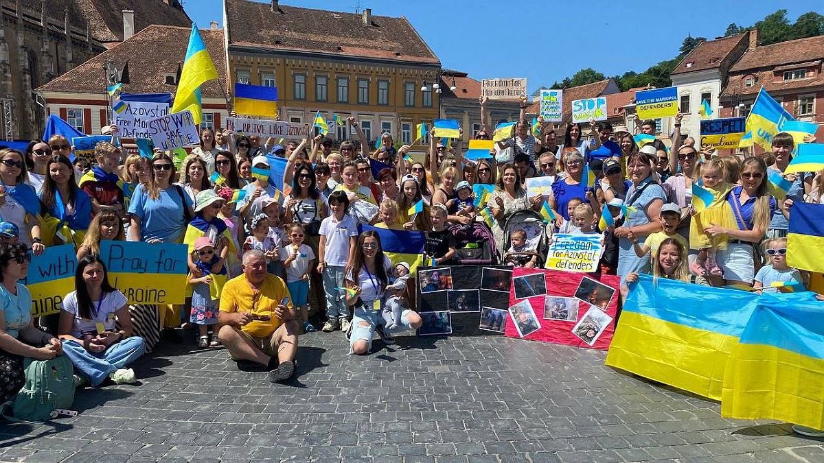 У десятках країн світу пройшли мітинги на підтримку захисників «Азовсталі»