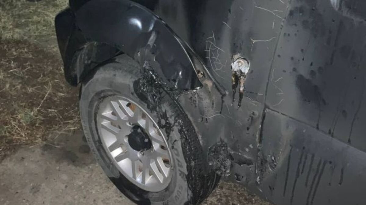Кара за зраду: у тимчасово окупованій Каховці загорівся автомобіль місцевої колаборантки