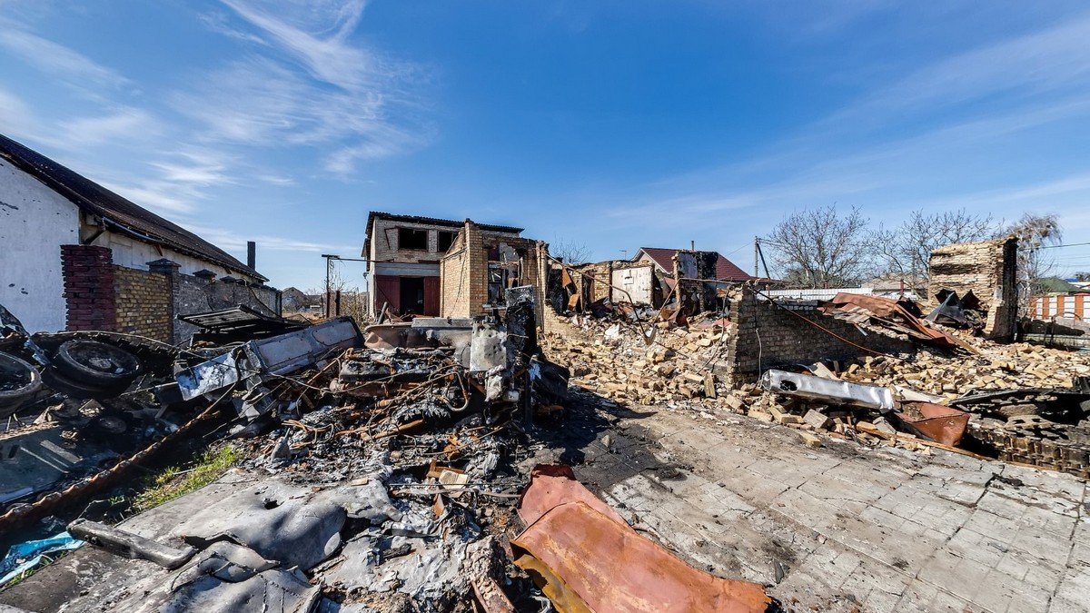 Война в 360 градусов: в Украине появился сайт, который показывает города и села после нападения россии