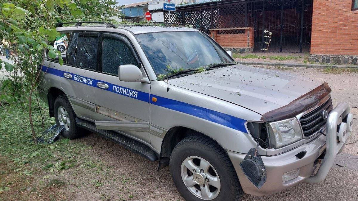 В Бердянске партизаны взорвали полицейского-коллаборанта