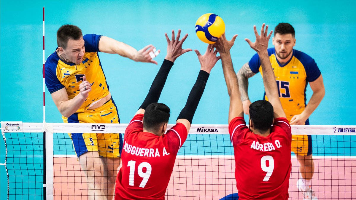 Чемпионат мира по волейболу: сборная Украины сыграла с Тунисом