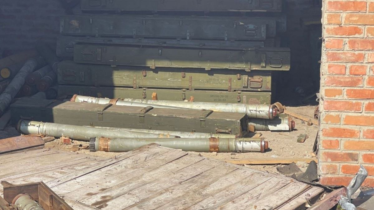 В Изюме нашли склад россиян с боеприпасами