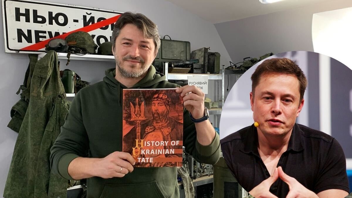 Собрали всей страной: Притула отправил Илону Маску учебник по истории Украины