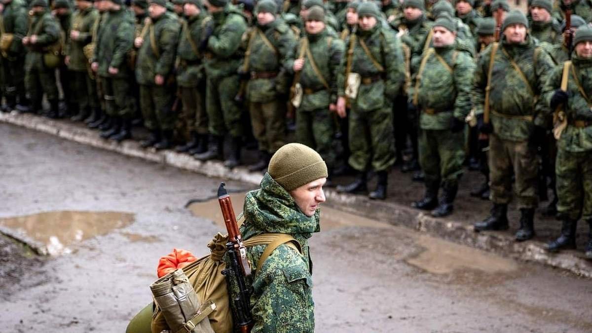 Мобілізовані росіяни тікають з Запорізької області відразу після прибуття: зведення Генштабу