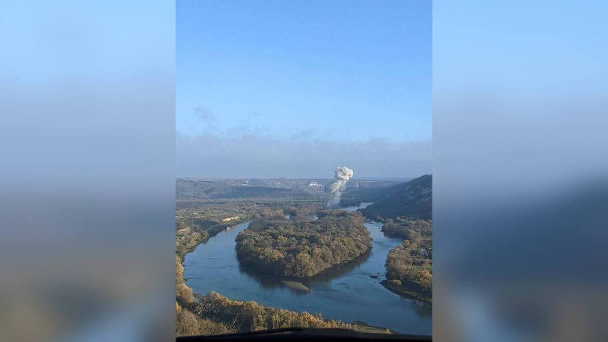 На территории Молдовы упала российская ракета