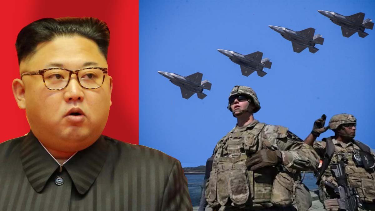 Северная Корея напугана военными учениями США и союзников, и угрожает «мощными мерами» в ответ