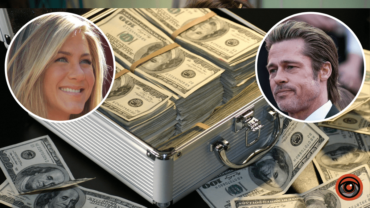 Дженнифер Энистон намерена отсудить у Брэда Питта 100 млн долларов