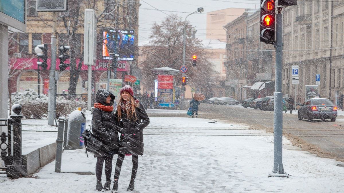 Україну накриють снігопади: де та коли чекати погіршення погоди