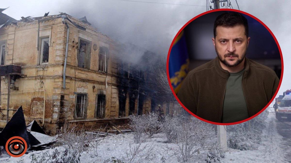 Зеленський відреагував на удар по пологовому будинку у Вільнянську