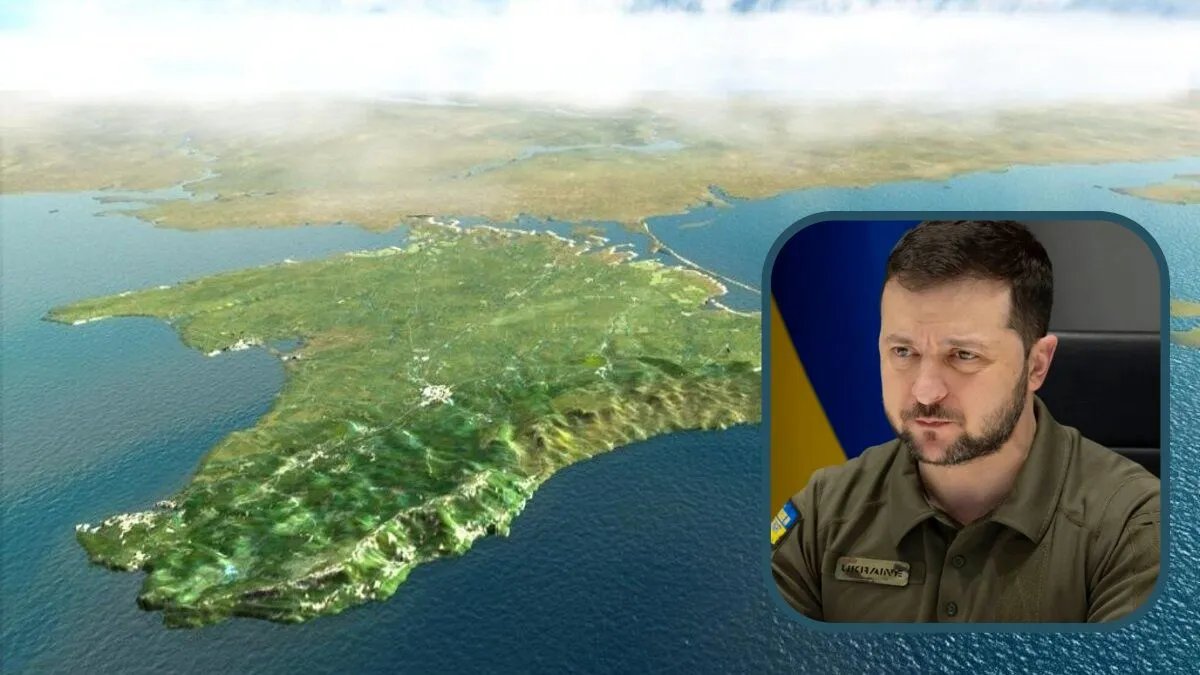 Зеленський більше не хоче повертати Крим: фейк чи несподівана зміна планів