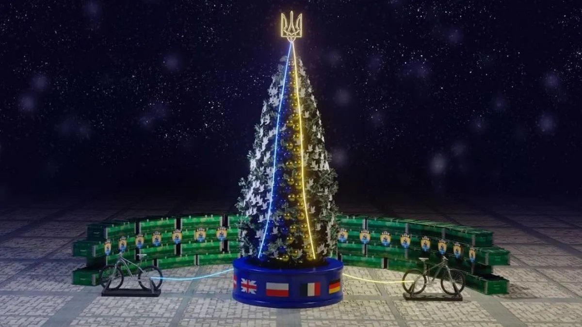 Без помпезных украшений: как будет выглядеть главная елка страны в Киеве