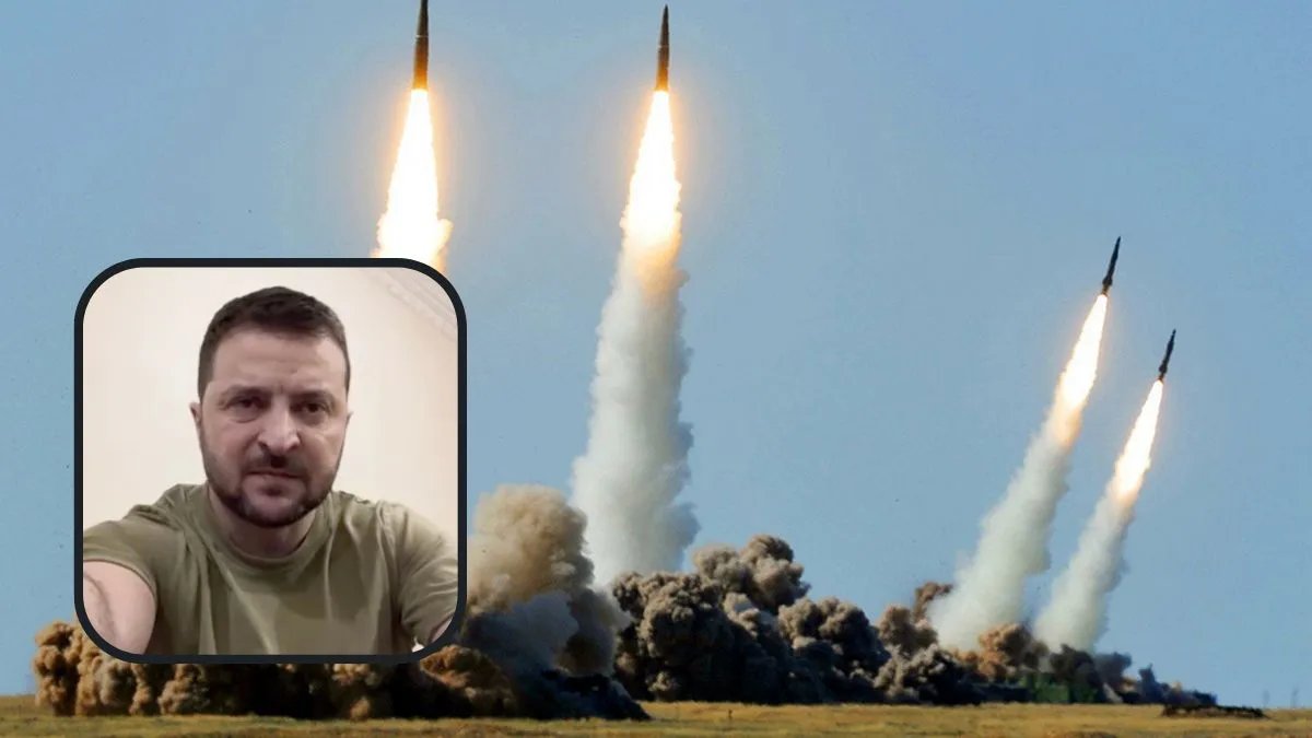 ПВО сбили большинство ракет, выпущенных по Украине – Зеленский