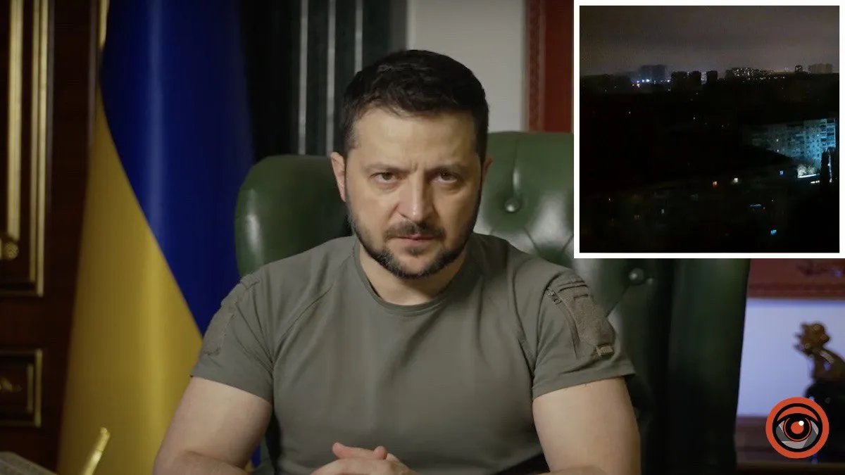 «Свідома спроба принести катастрофу»: Зеленський розповів про ситуацію в Одесі після обстрілів рф