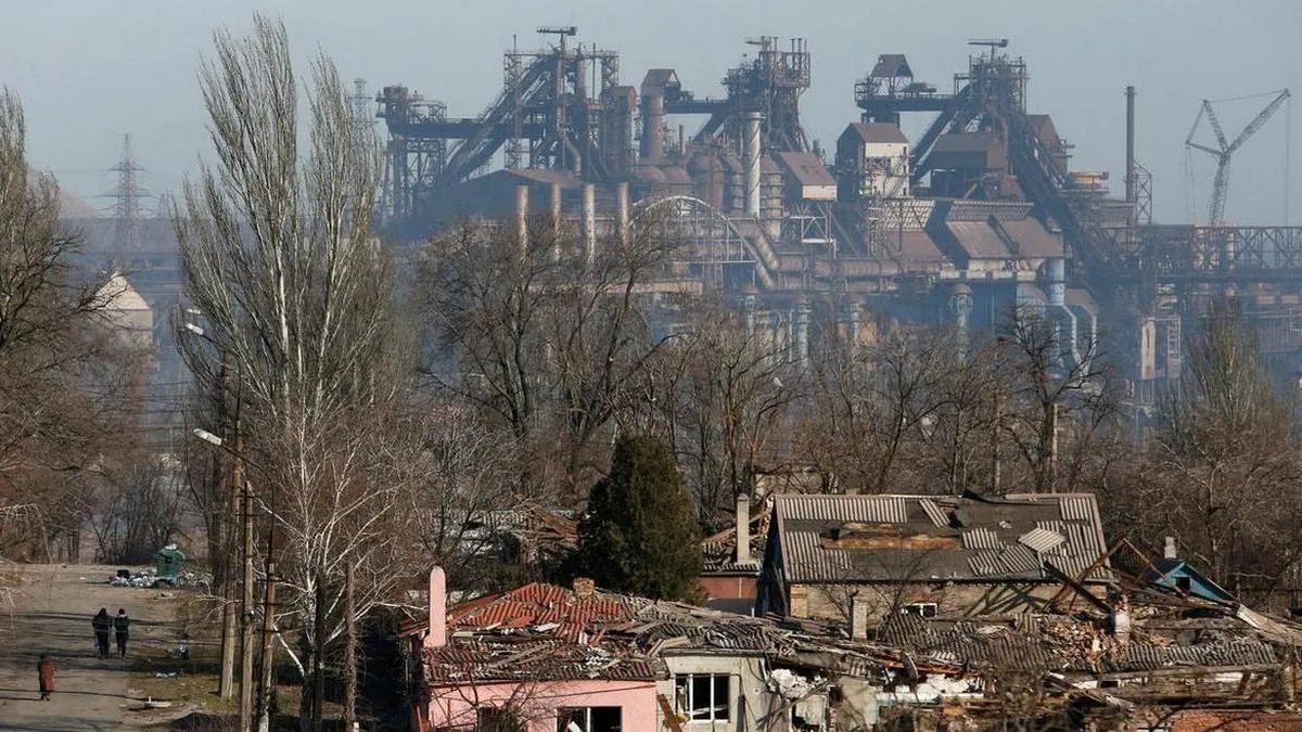 Россияне собрались снести целый квартал возле завода «Азовсталь» в Мариуполе
