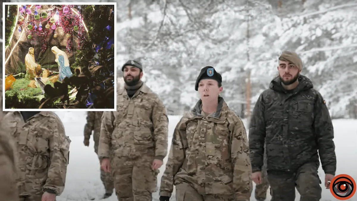 Солдати НАТО заспівали «Щедрик» і викликали захоплення в соцмережах