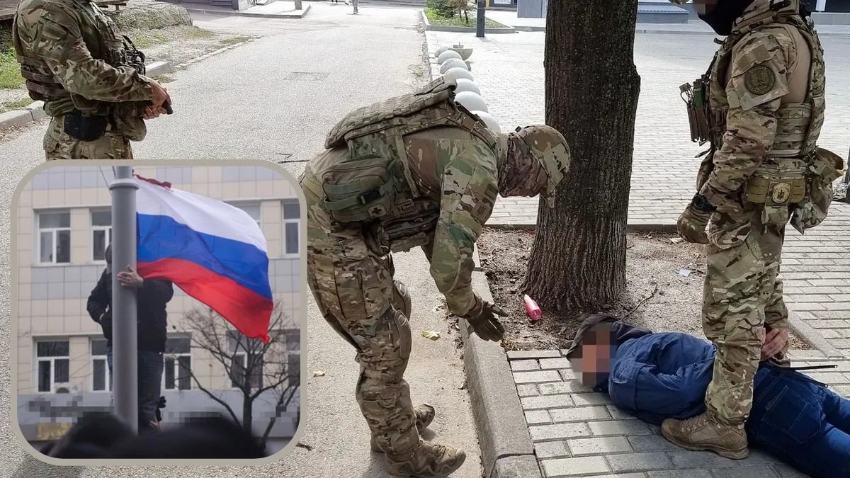 У 2014-му році затягнув прапор рф на мерію Харкова: СБУ впіймала прихильника «новоросії»