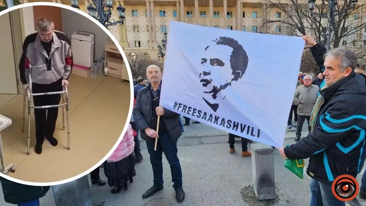 В Грузии прервали рассмотрение дела Саакашвили, потому что он говорил по-украински