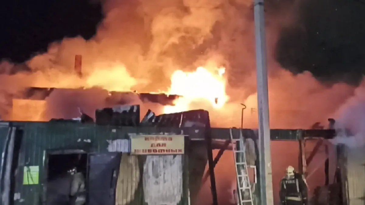 В російському Кемерово згорів будинок для літніх людей, там загинули 20 осіб
