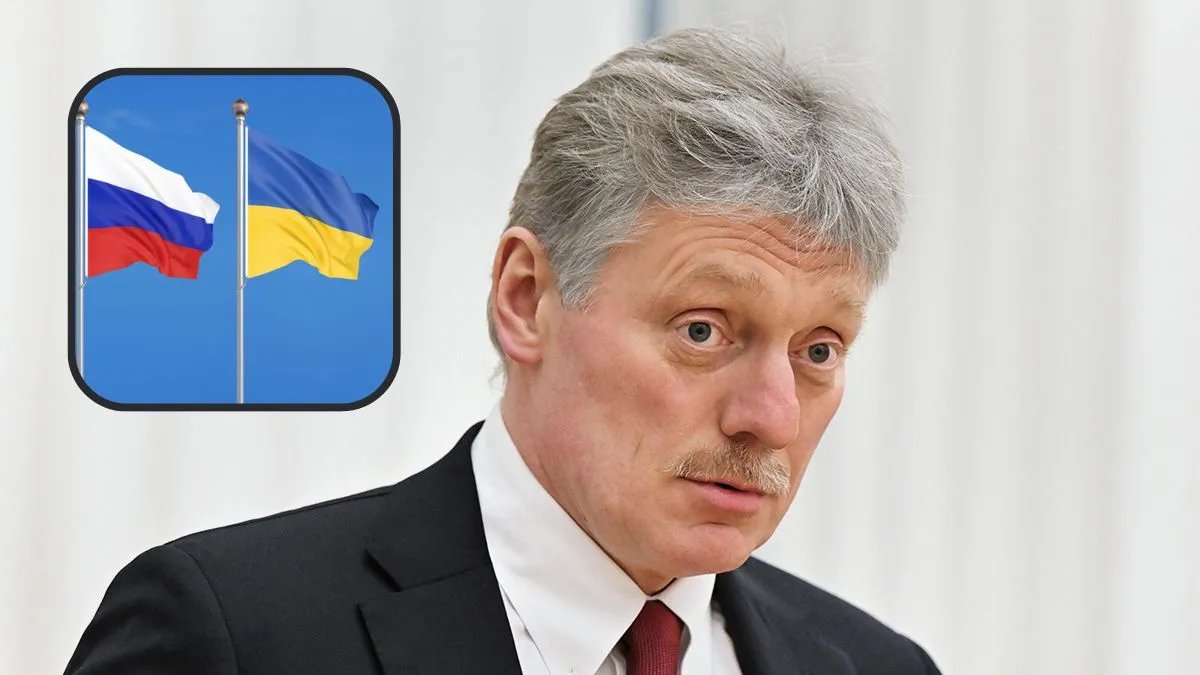 Пєсков заявив, що росія не покине окуповані території навіть у разі «миру» з Україною