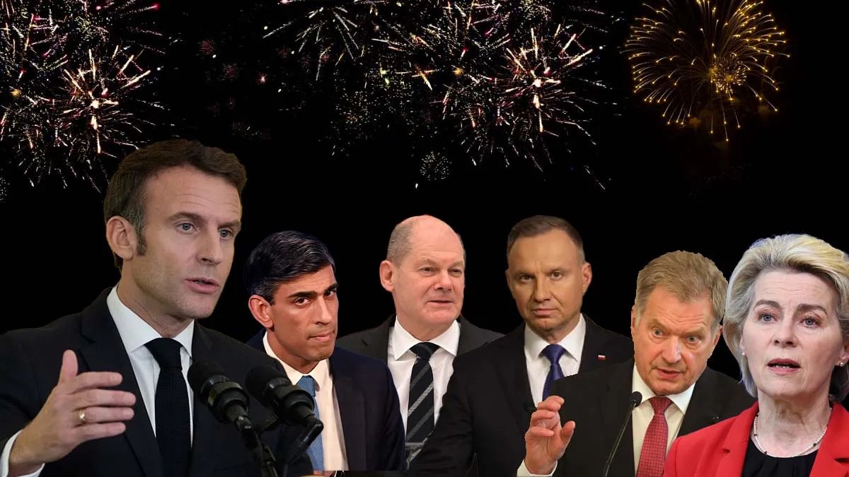 Ми будемо поруч: що на Новий рік говорили європейські лідери про Україну