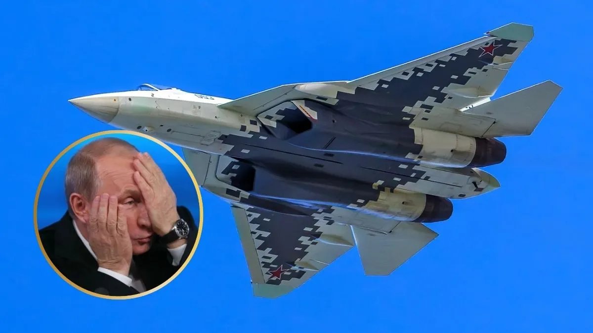 Россия использует свои новейшие истребители Су-57, но не выпускает за территорию рф — разведка Британии