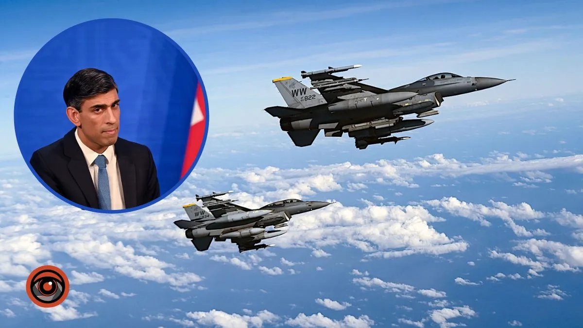 Уряд Британії не планує постачати Україні винищувачі F-16: причина
