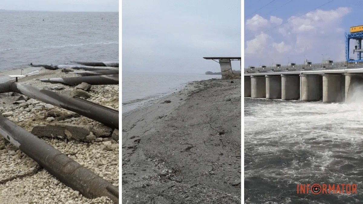 Падение уровня воды на Каховском водохранилище – реальность, конспирология и будущие угрозы