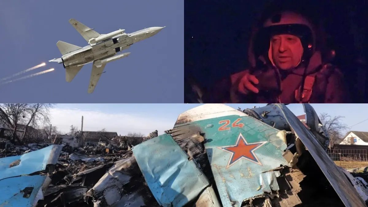 На дуель не прилетить: українські бійці підбили Су-24 Пригожина